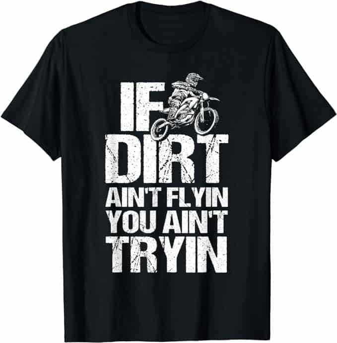 camiseta de moto de cross