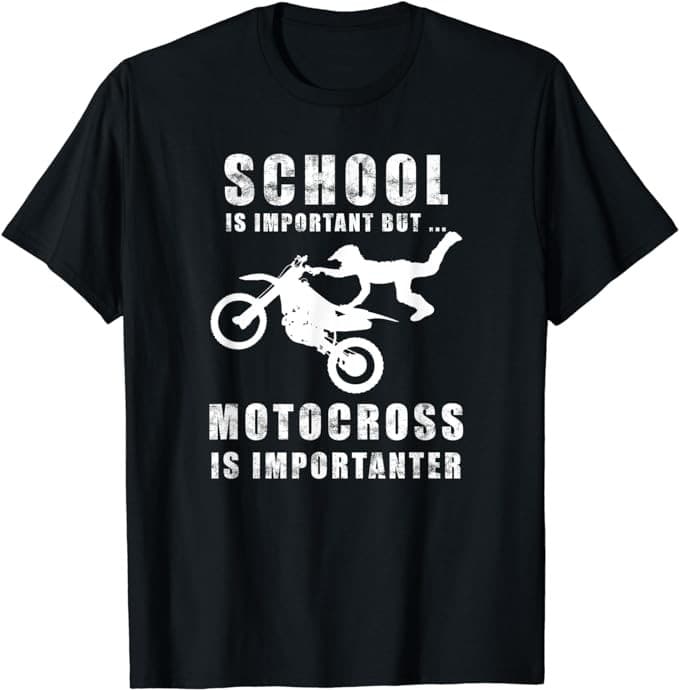 Camiseta de moto de cross