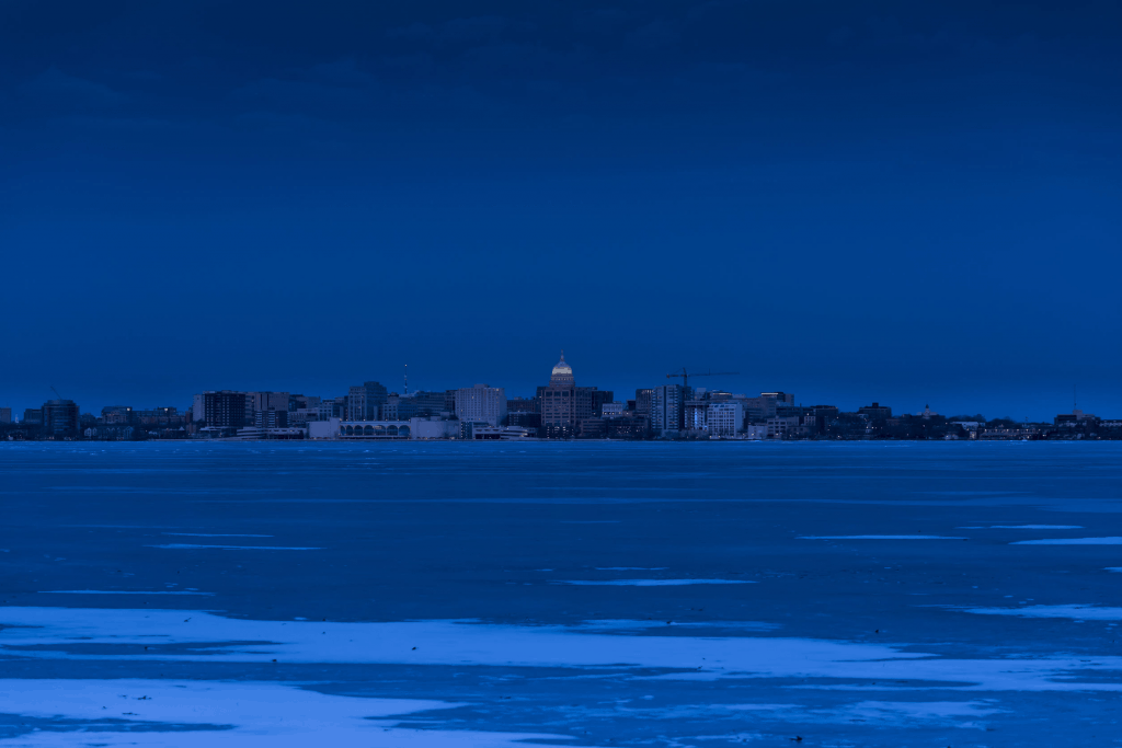 Dónde pescar en el hielo cerca de Madison, Wisconsin