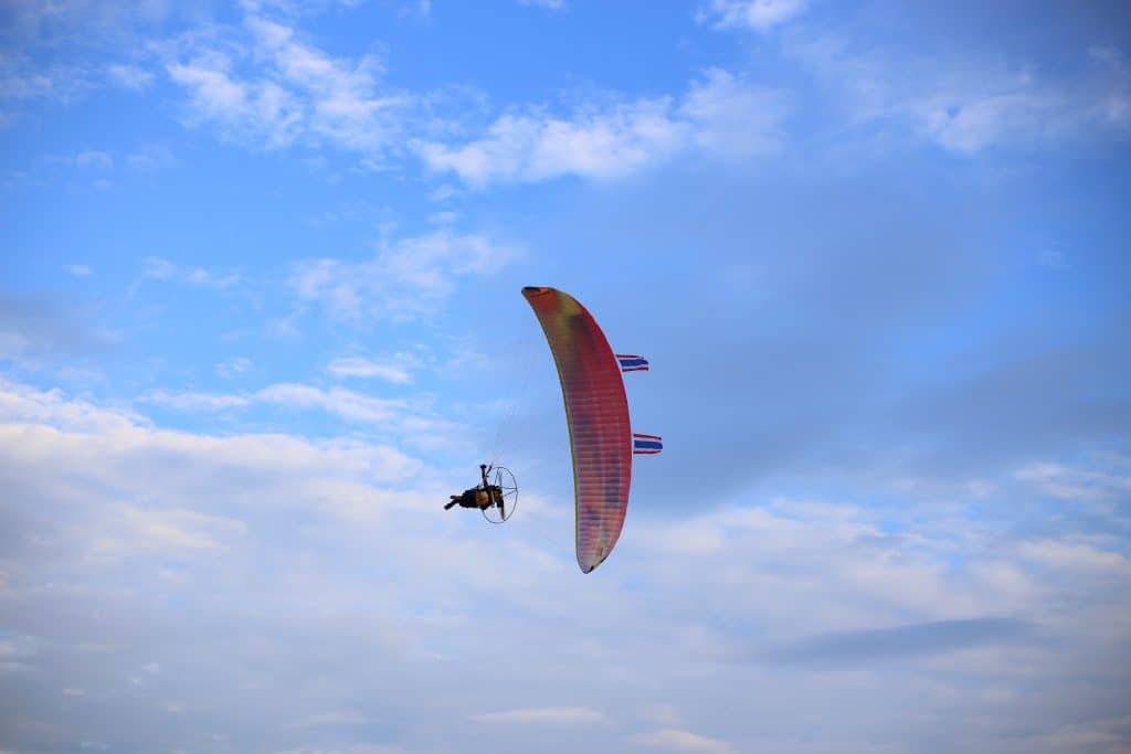 La mejor vela de paramotor para acrobacias