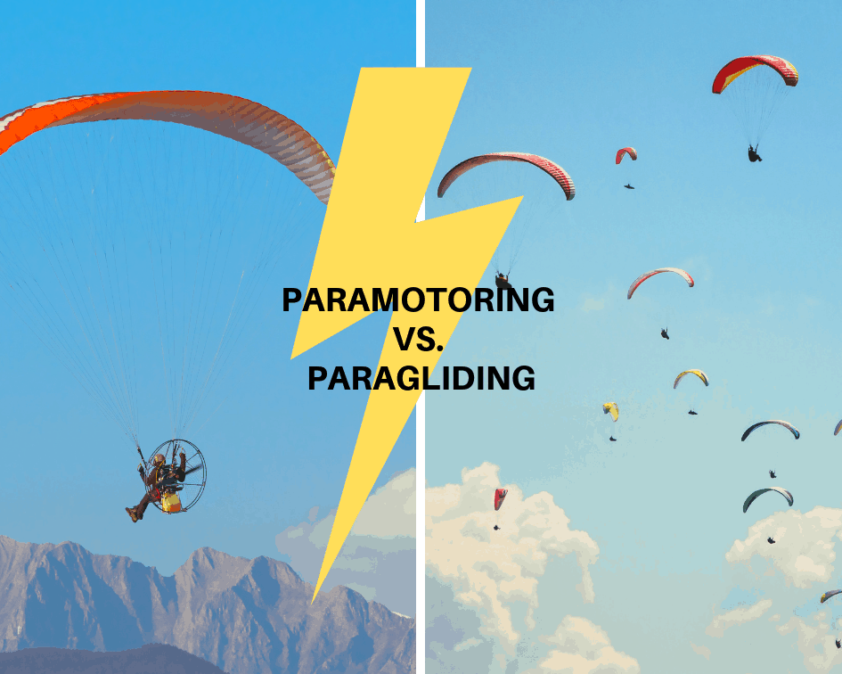 Paramotor vs Parapente: Diferencias, imágenes y estadísticas de seguridad