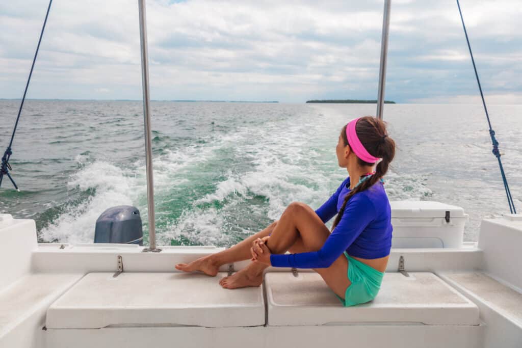 Cómo evitar marearse en un barco