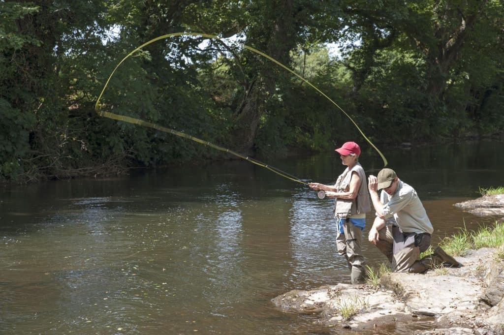 La mejor línea de pesca para la pesca con mosca