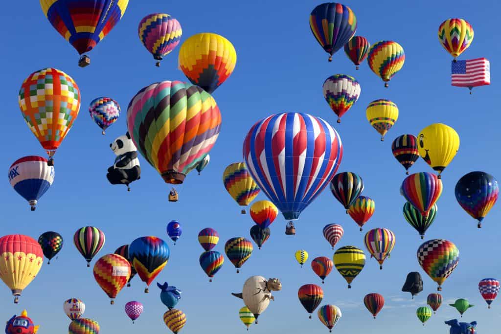 ¿Cuáles son las diferentes partes de un globo aerostático?